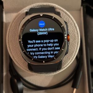 Galaxy By Harvic Smartwatch - Black and Silver